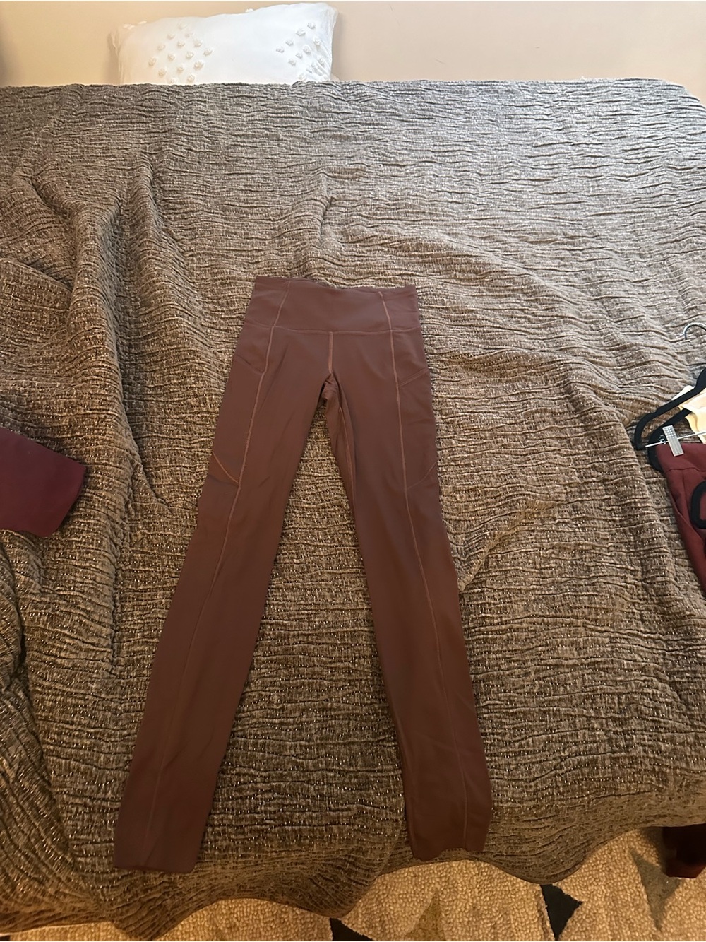 Lululemon - High-Waist Brown Full-Length Leggings